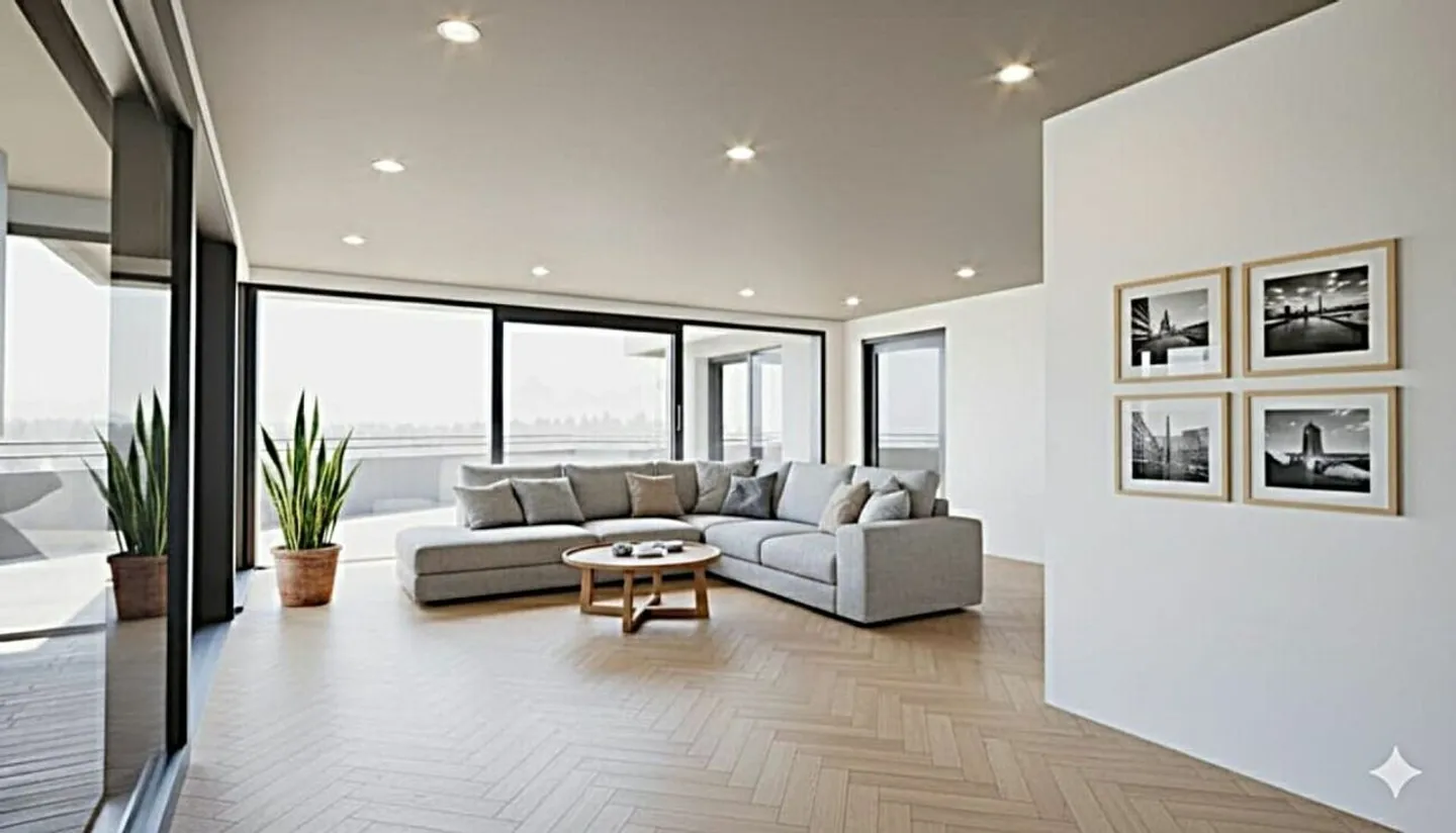 Esclusivo attico di 5,5 stanze con giardino d'inverno e terrazza di 77m2 - Foto 2 di 8
