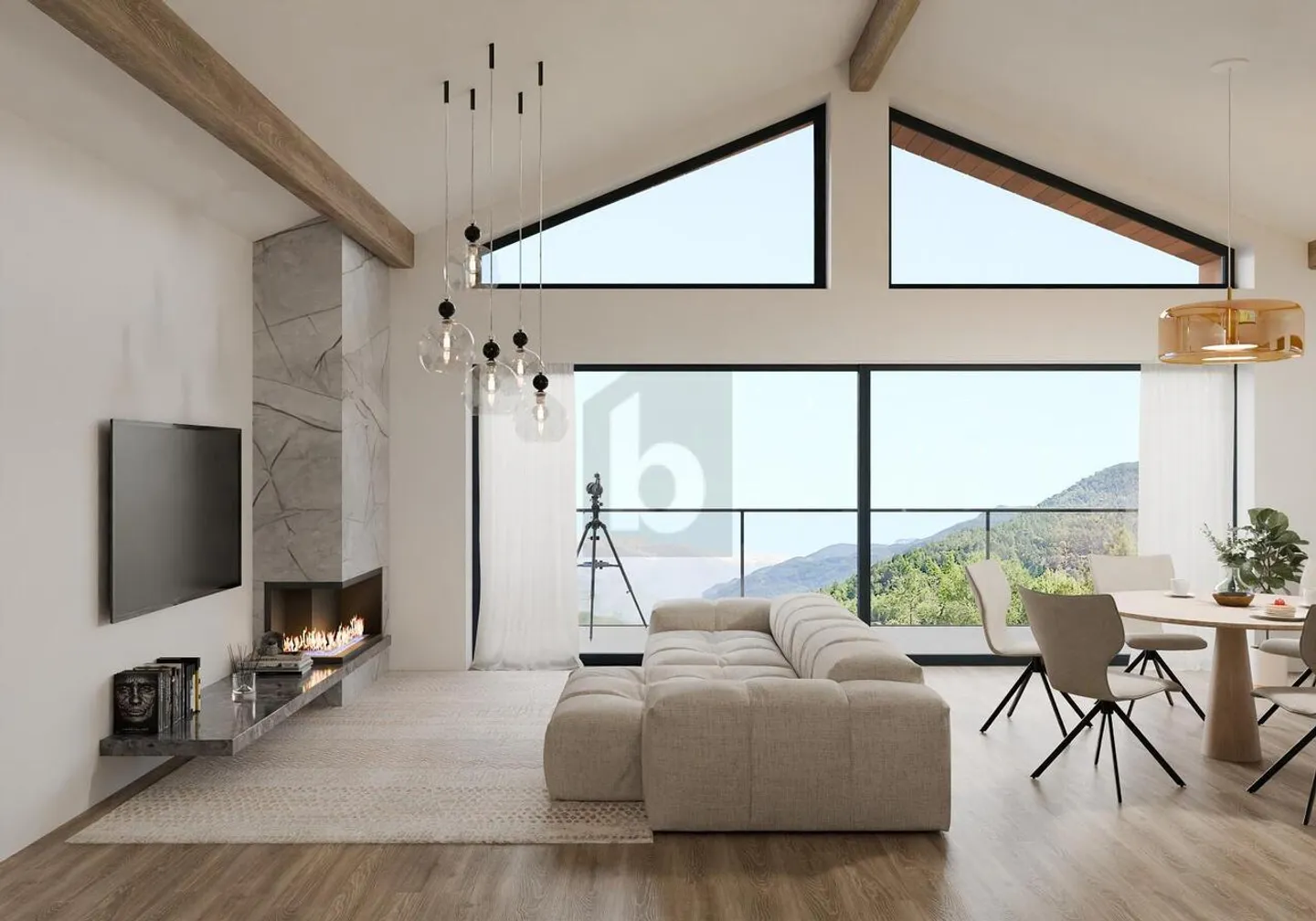Chalet mit Atemberaubender Aussicht - Foto 4 von 6