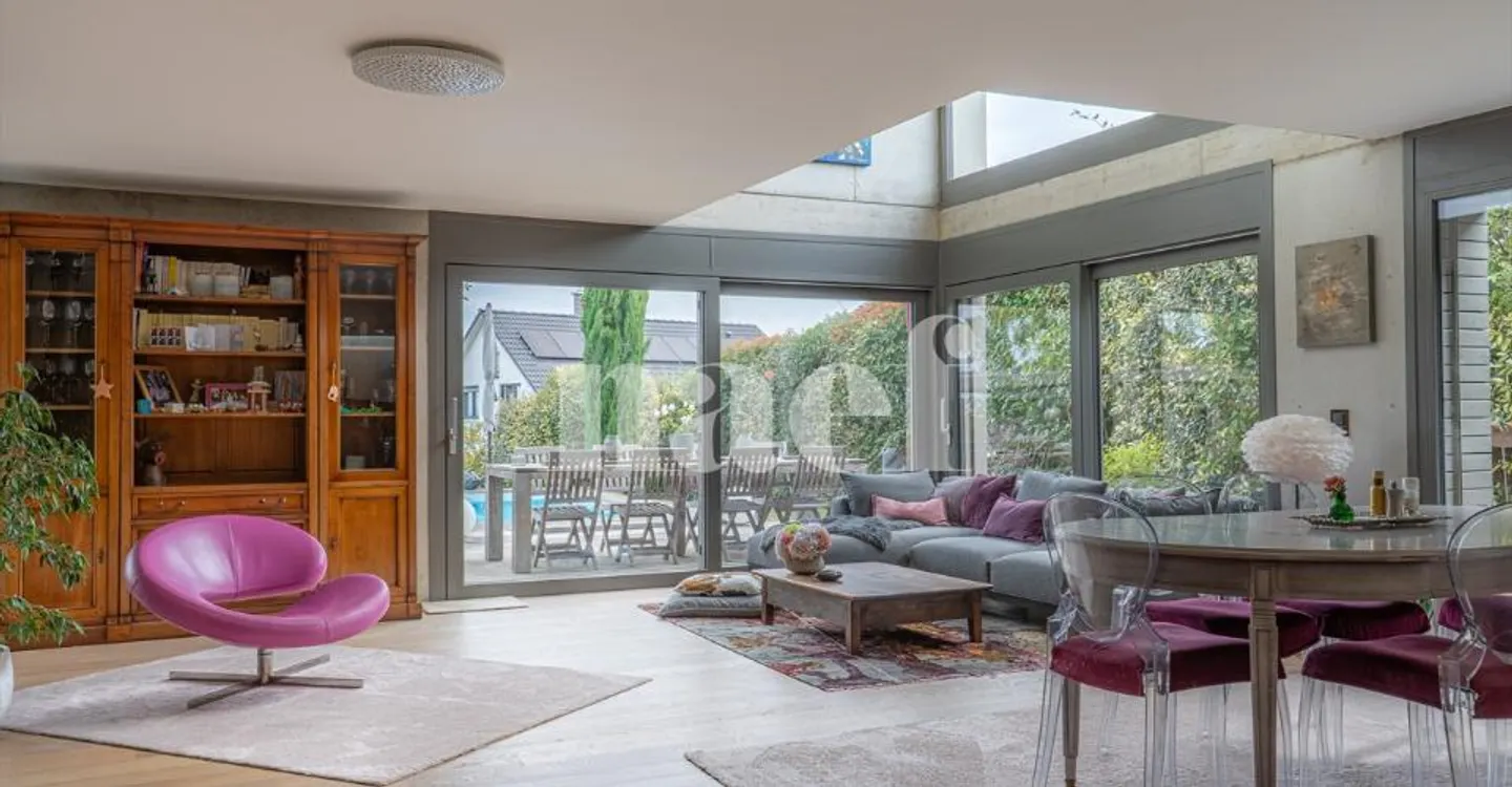 6,5-Zimmer-Einfamilienhaus mit Schwimmbad in Vallamand zu verkaufen - Foto 5 von 11