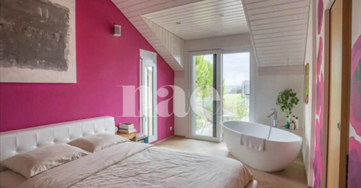 6,5-Zimmer-Einfamilienhaus mit Schwimmbad in Vallamand zu verkaufen - Foto 9 von 11