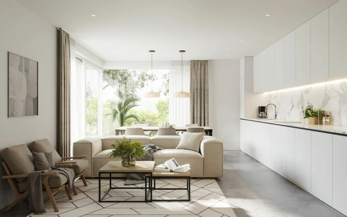 PREGASSONA - Residence Parco Ceresio - new 4.5 rooms - Photo 3 of 11