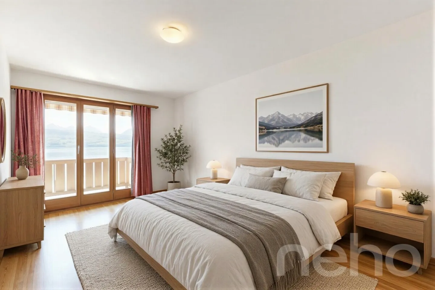 Lake View, Peace and Sun: Your 2.5-Room Apartment in Merligen - Photo 5 of 11