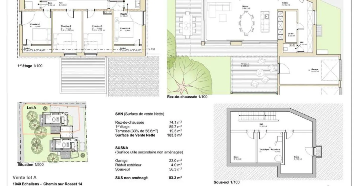 Neue Villa mit Garten und Terrasse - Foto 5 von 9