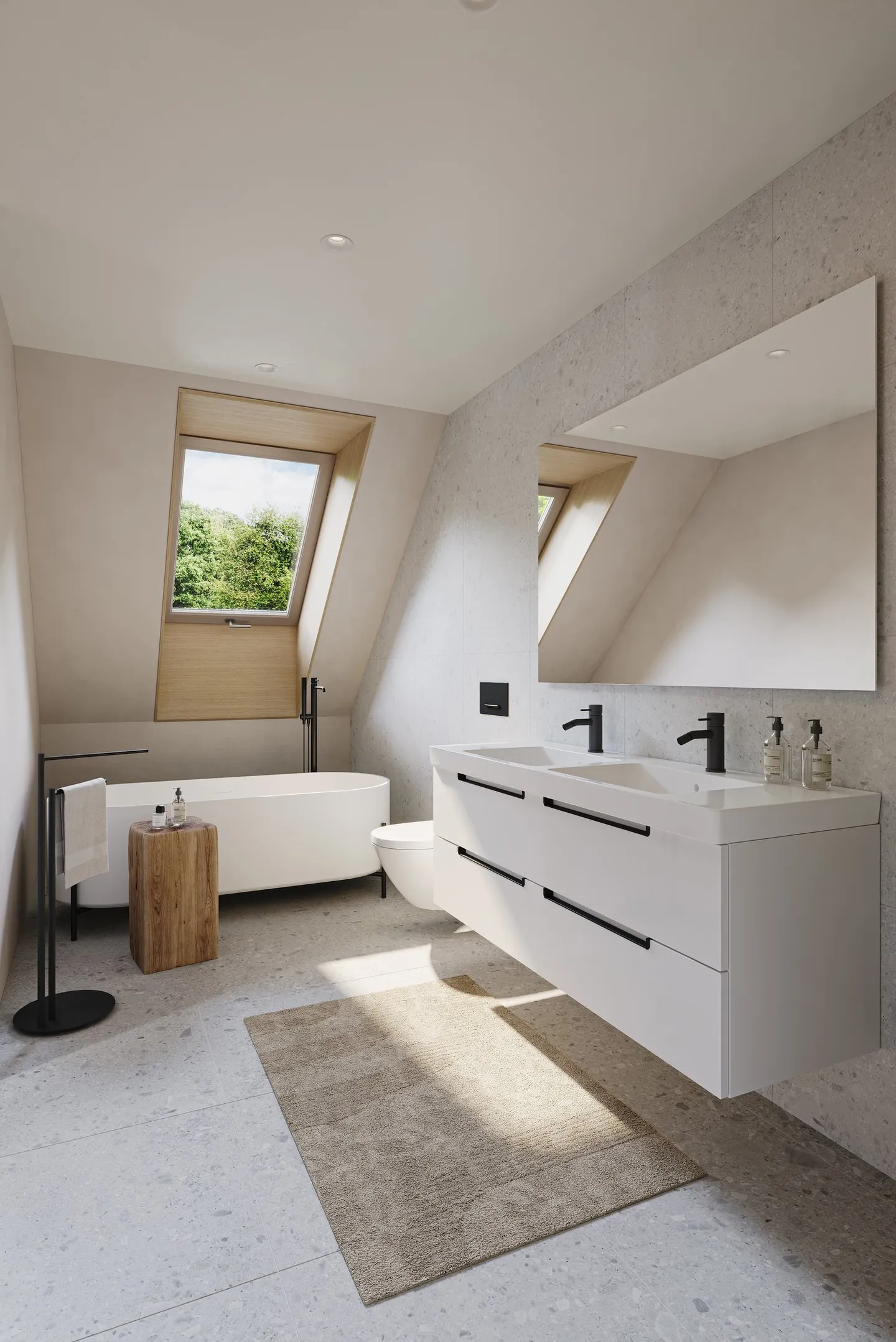 Luxuriöse Attika-Maisonette in Rüschlikon - Foto 3 von 5