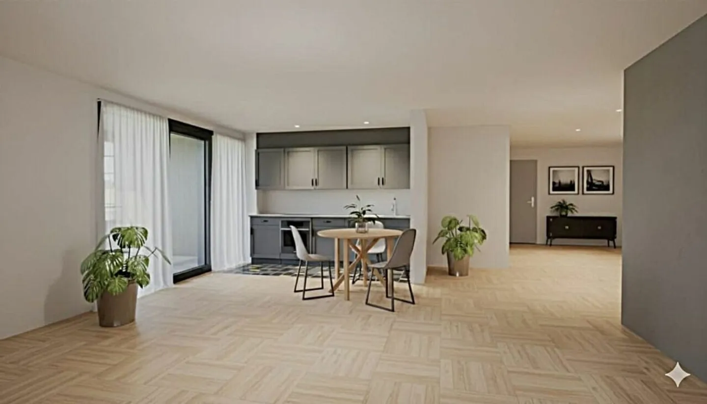 2.5-Zimmer-Wohnung mit durchdachtem Grundriss in moderner Überbauung - Foto 1 von 7