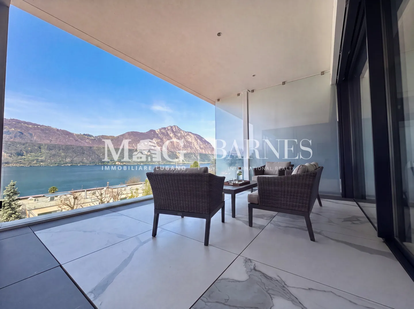 Bissone: 3.5-room apartment with lake view and terrace - Photo 5 of 11