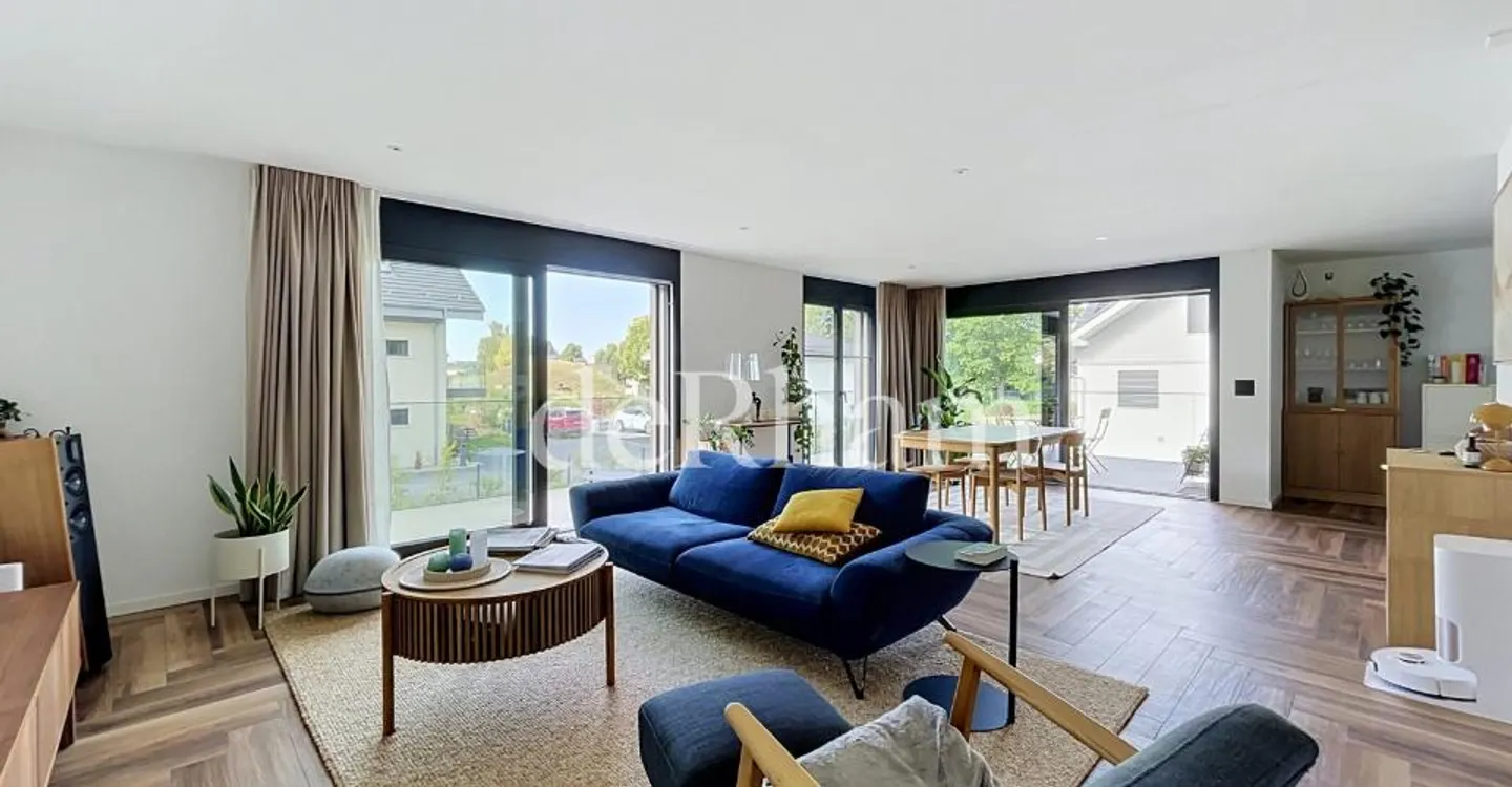 Triplex eccezionale in un contesto verde a Mont-sur-Lausanne! - Foto 2 di 10