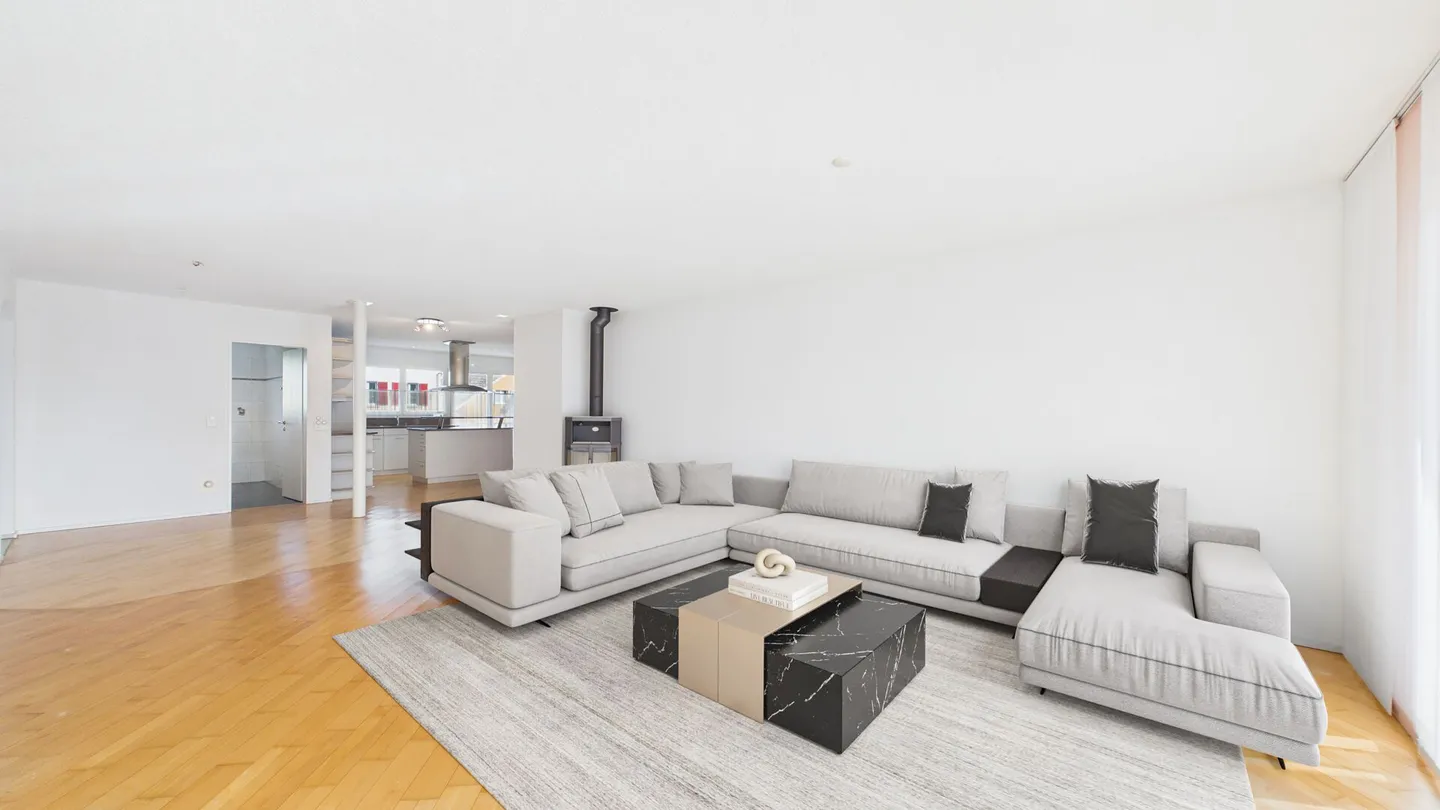 Gemütliche Wohnung mit Bergblick - Foto 2 von 14