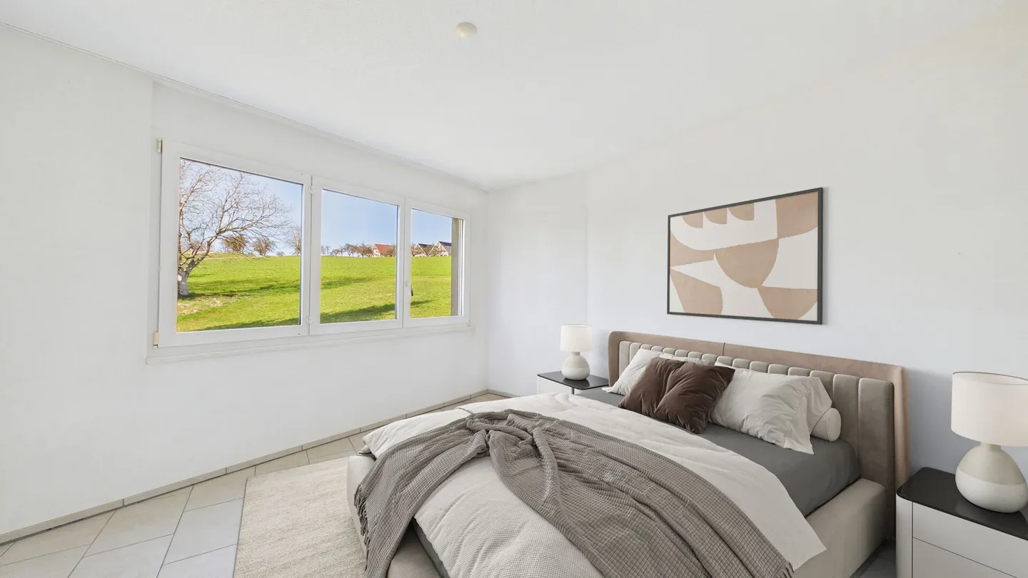 Gemütliche Wohnung mit Bergblick - Foto 9 von 14