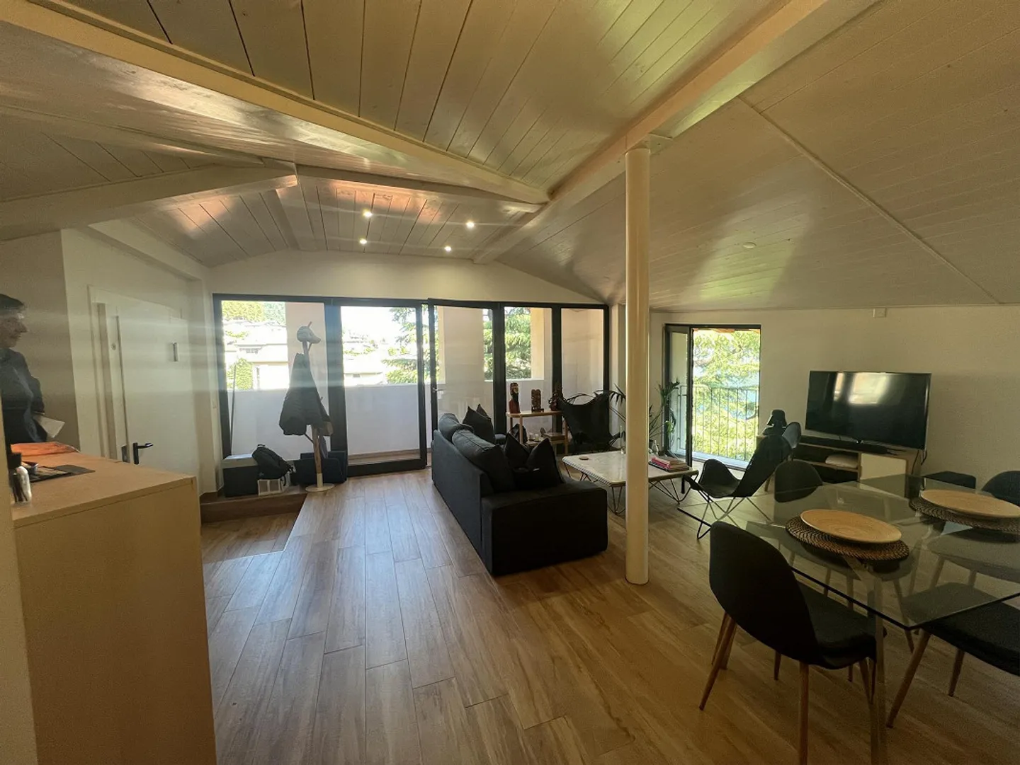 Attico fronte lago a Riva San Vitale - Foto 2 di 30