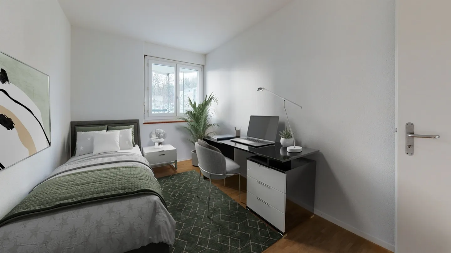 Charmante Wohnung in Biel - Foto 4 von 7