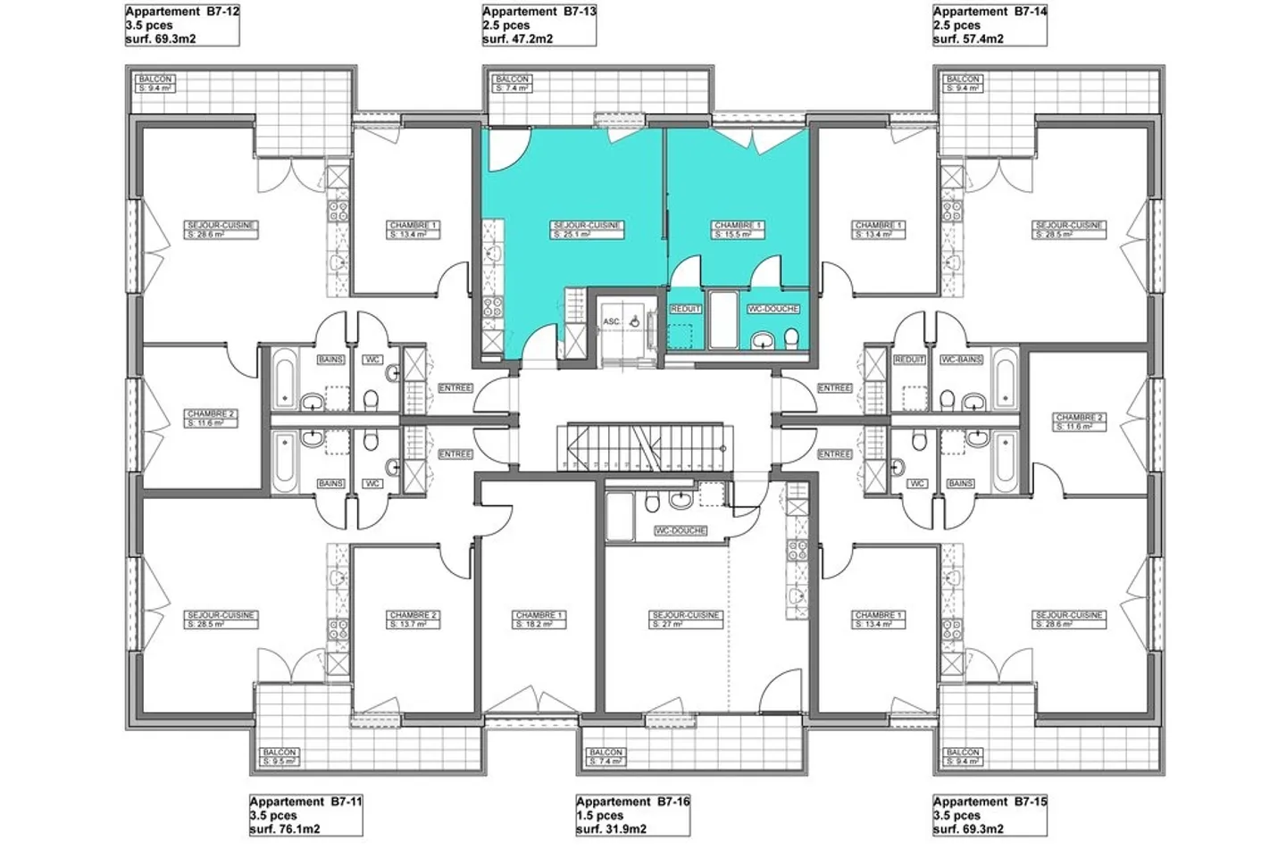 Appartement à louer - Photo 4 sur 6