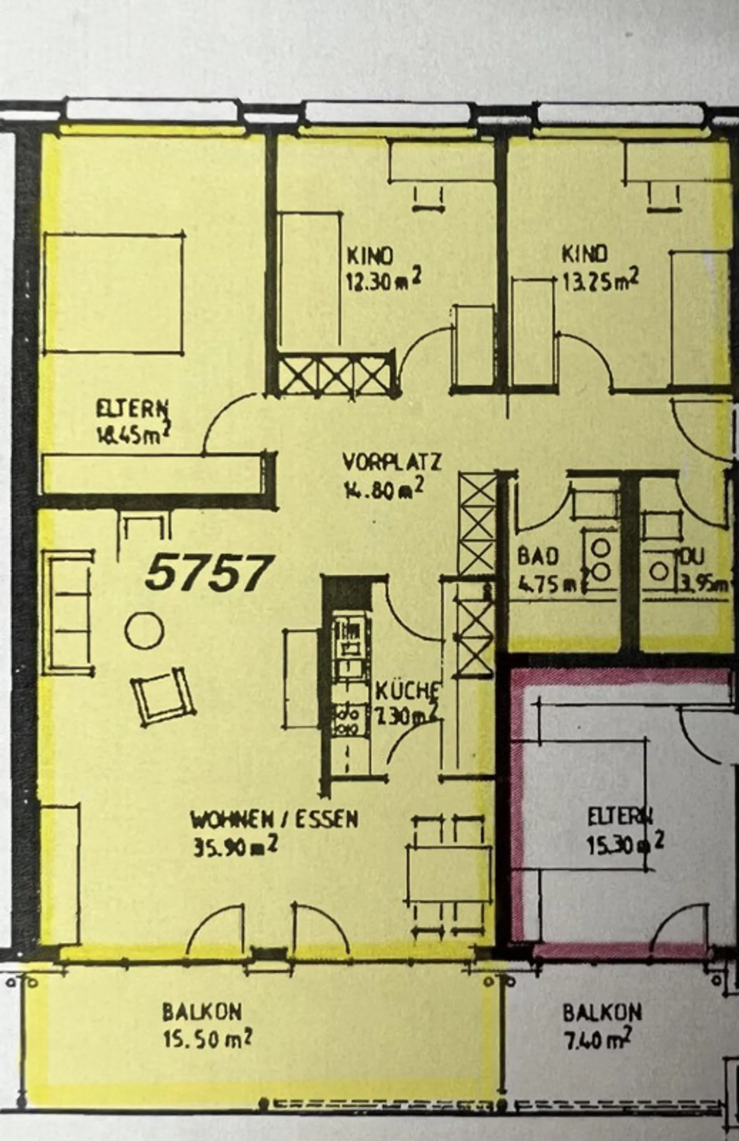 Moderne 4.5-Zimmerwohnung mit Balkon in Luzern-Reussbühl - Foto 18 von 18