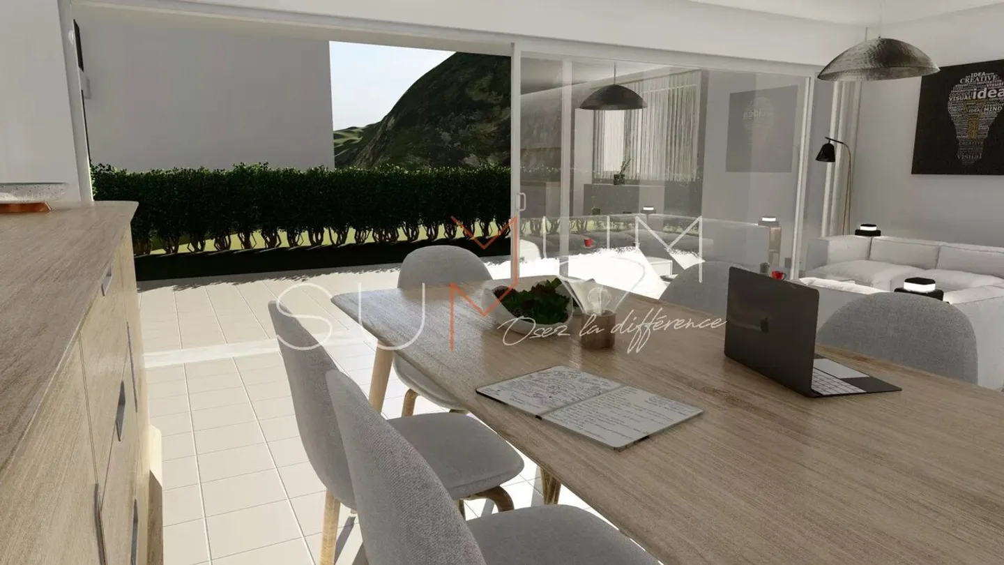 Martigny-Combe - Ampio appartamento di 4,5 locali al piano terra - Foto 2 di 13