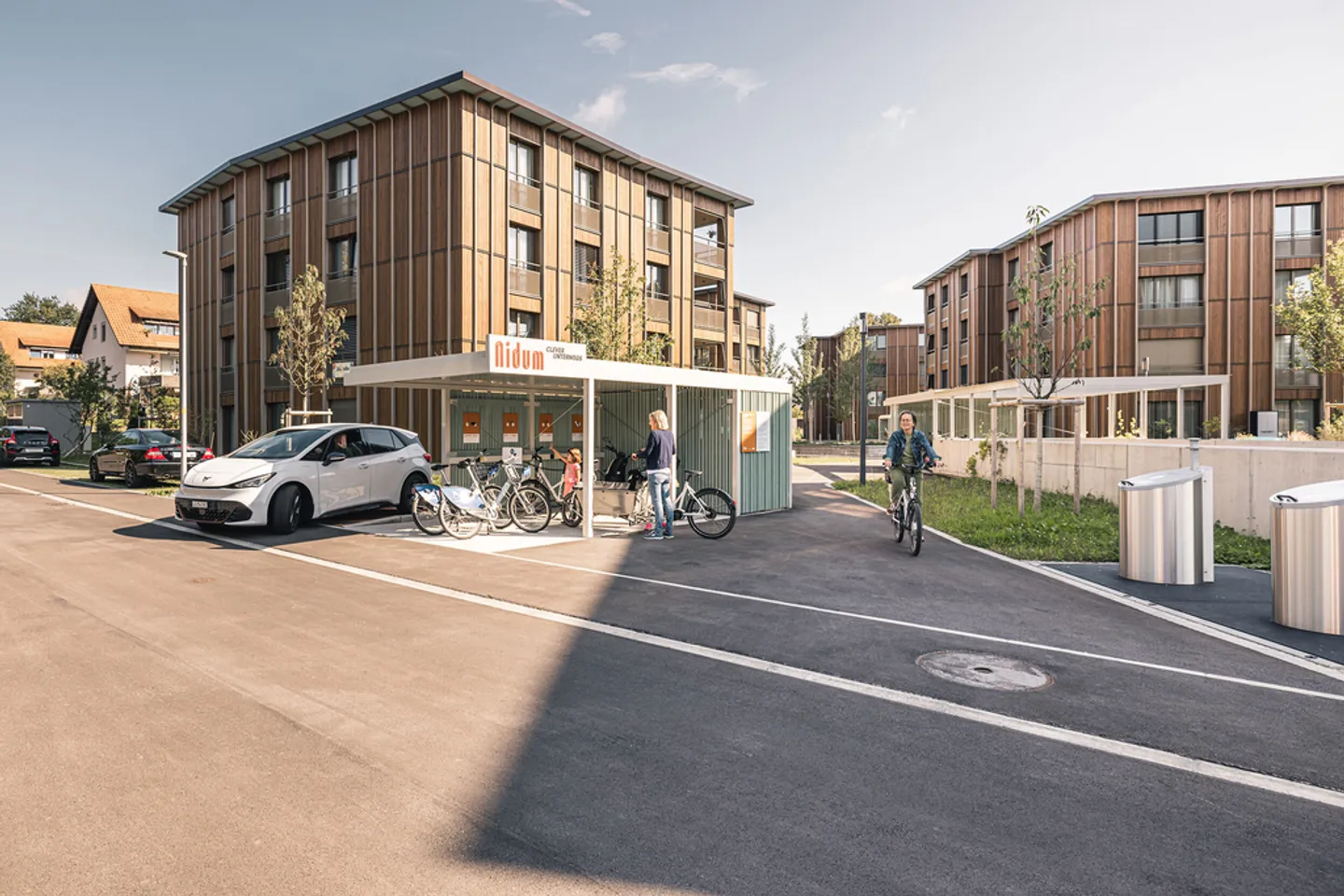 Posti moto interni nel quartiere Hubelstrasse - Foto 1 di 1