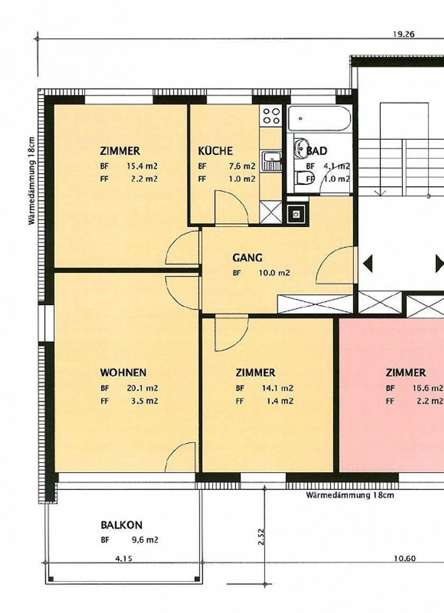 Appartement de 3,5 pièces à louer dans un endroit calme ! - Photo 8 sur 8