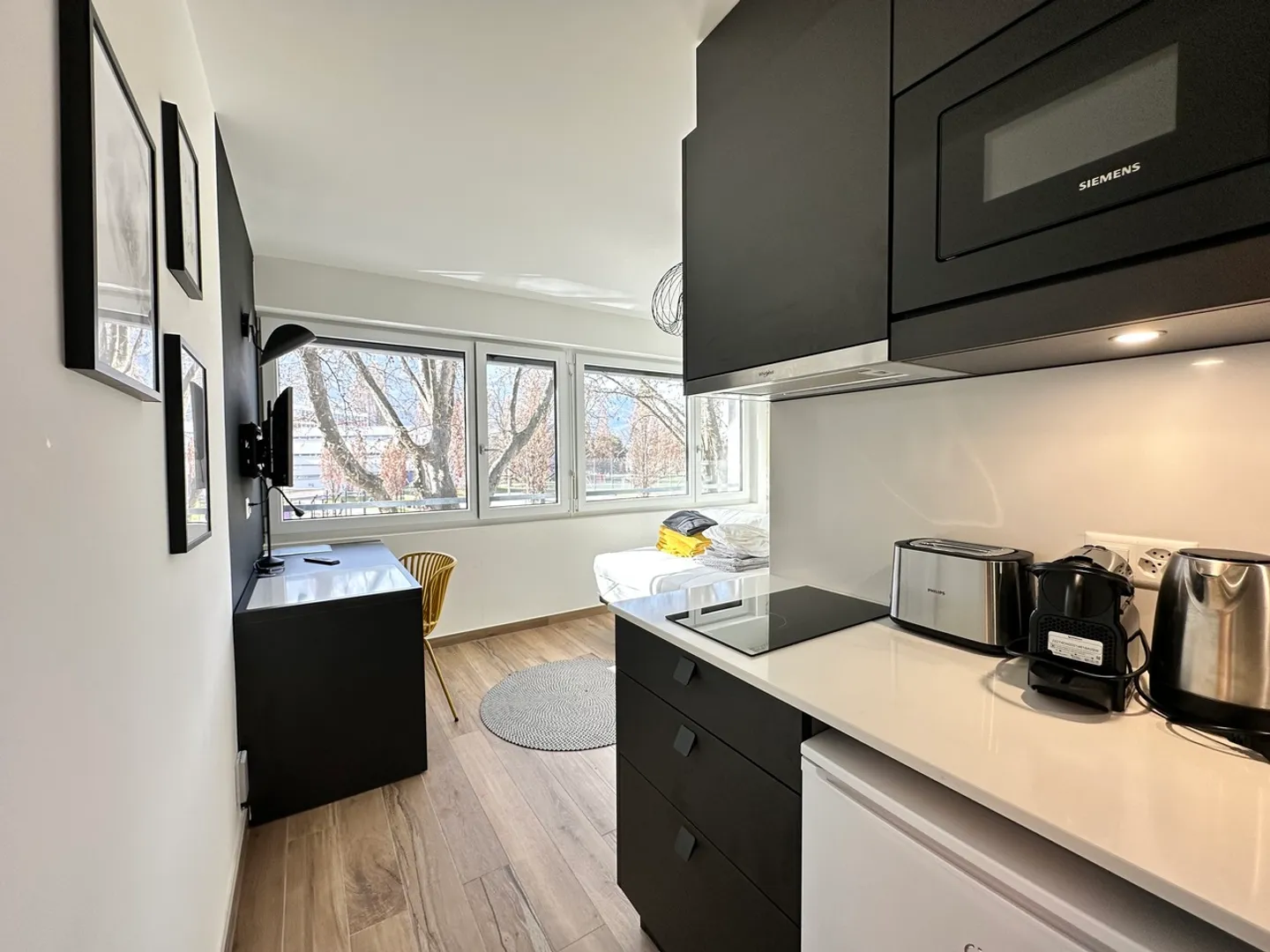 Schönes möbliertes Studio im Herzen von Sion - Foto 3 von 5