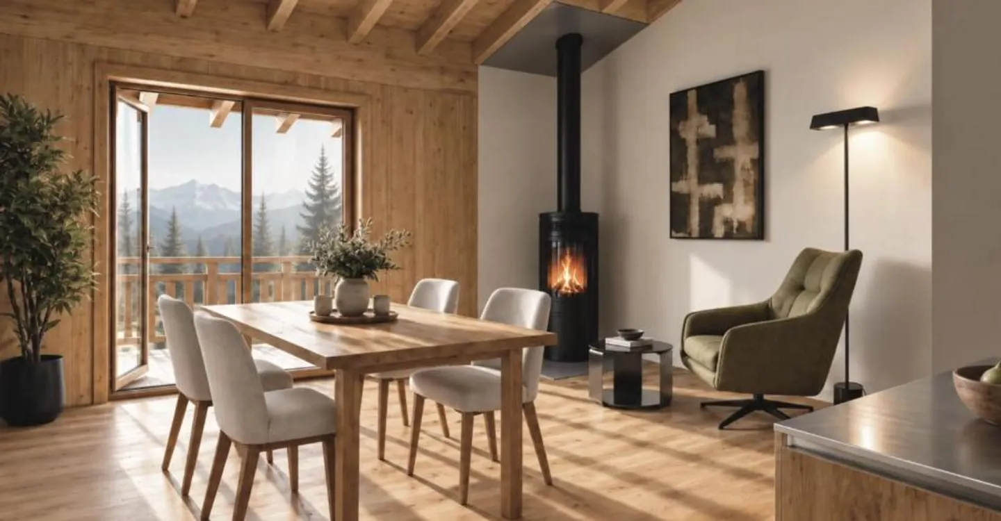 Penthouse with panoramic view in Granois (Savièse) - Photo 1 of 8