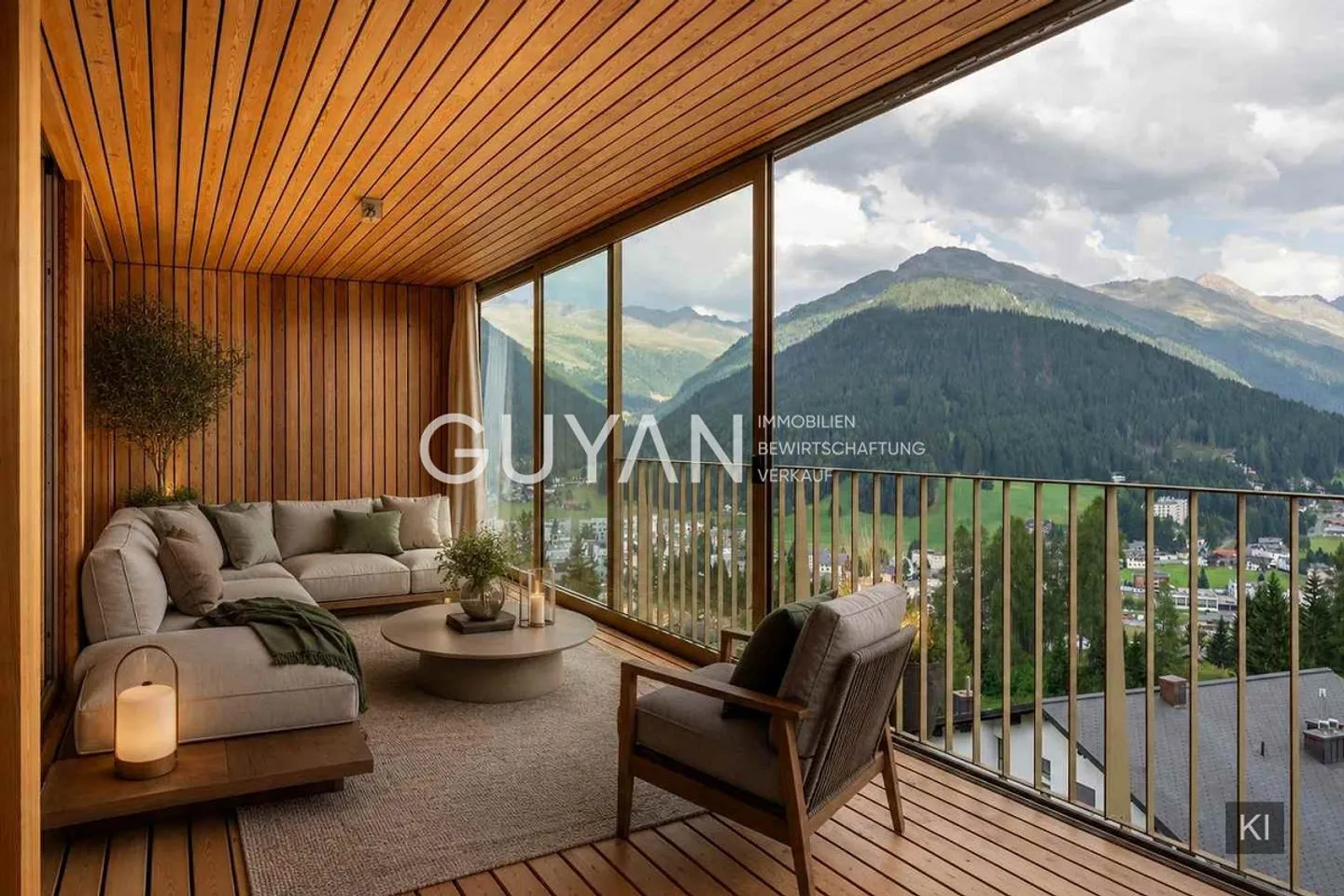 Luxuriöse Maisonette in Davos - Foto 2 von 10