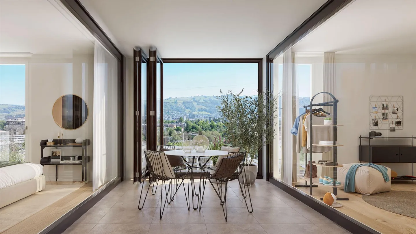 Modernes Apartment in der Natur - Foto 2 von 7