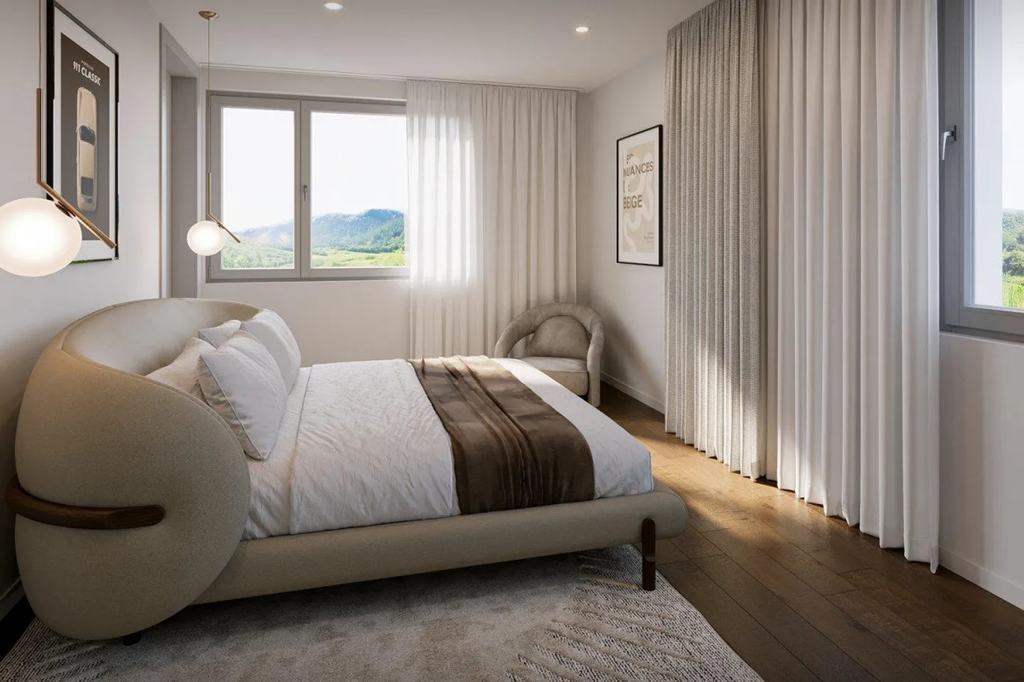 Exclusive New Build: Light-Filled Apartment with Lake View - Photo 3 of 4