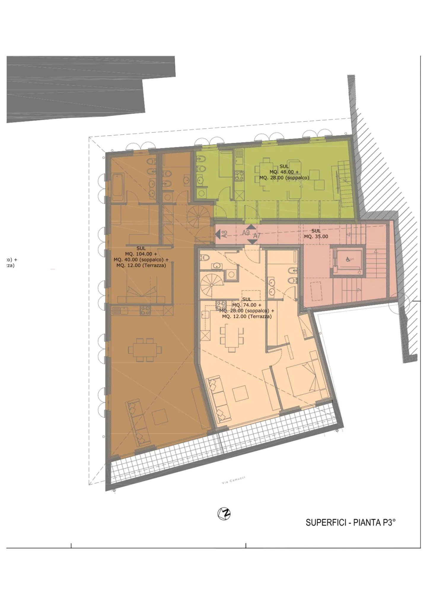 Moderne 2.5-Zimmer-Wohnung mit Galerie - Foto 1 von 2