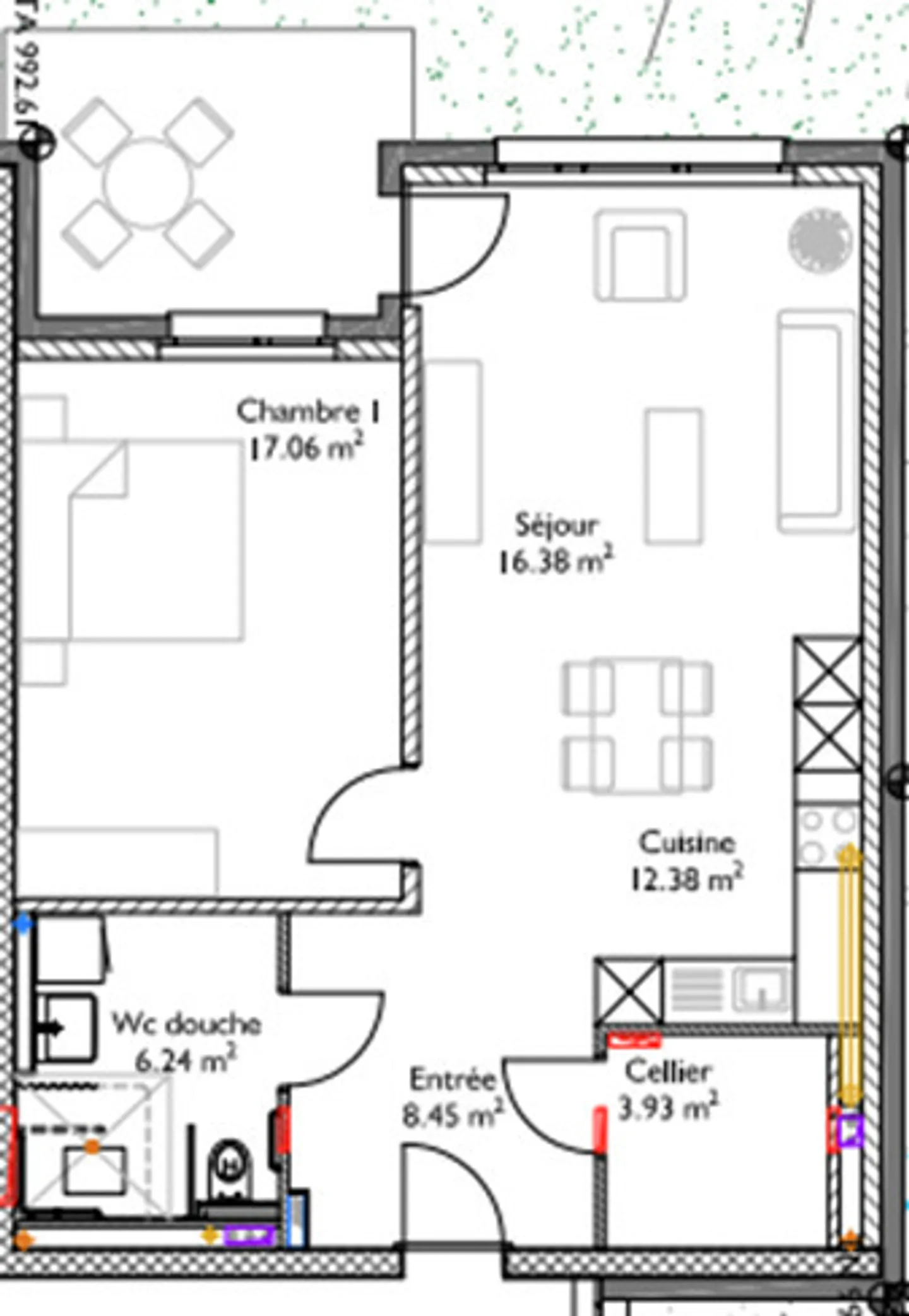 Appartamenti adattati o protetti di 65 m2 - Foto 10 di 11