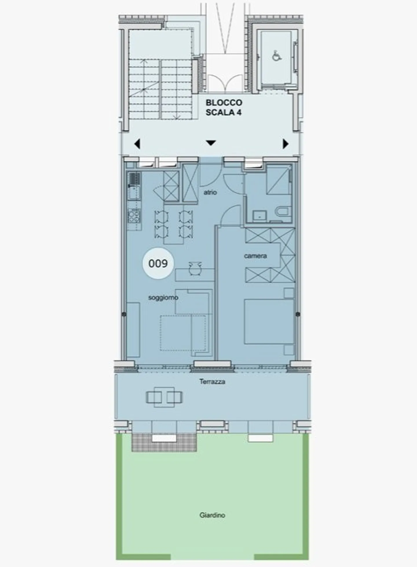 Résidence Martina, appartement 2.5 pièces avec jardin, pour les personnes âgées (réf. 009) - Photo 17 sur 17