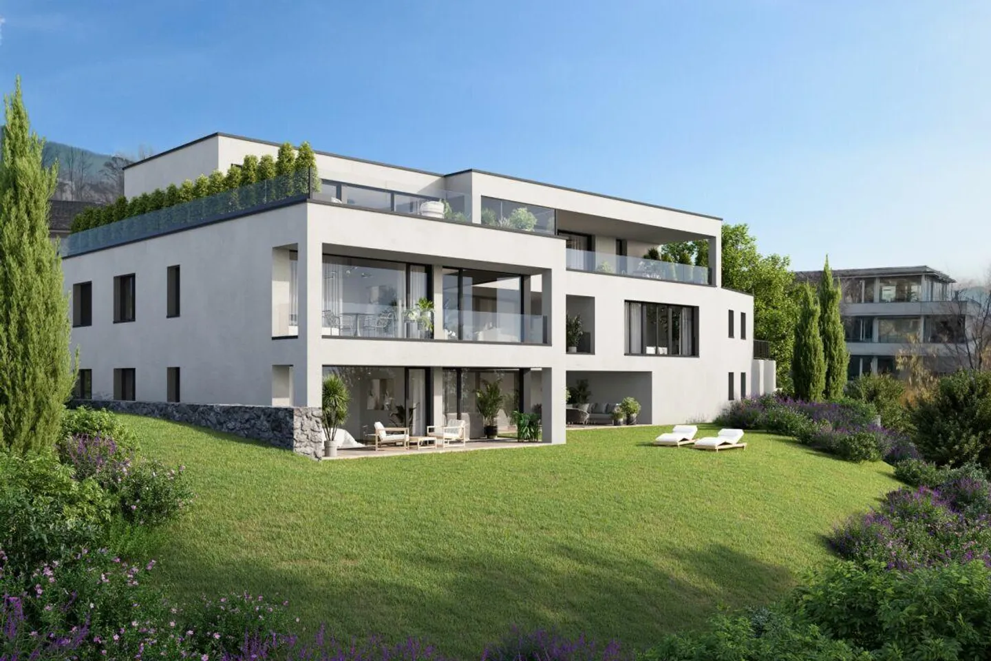 Neubau ZEPPELIN an bester Lage - Geschosswohnung mit spektakulärem Weitblick - Foto 2 von 6