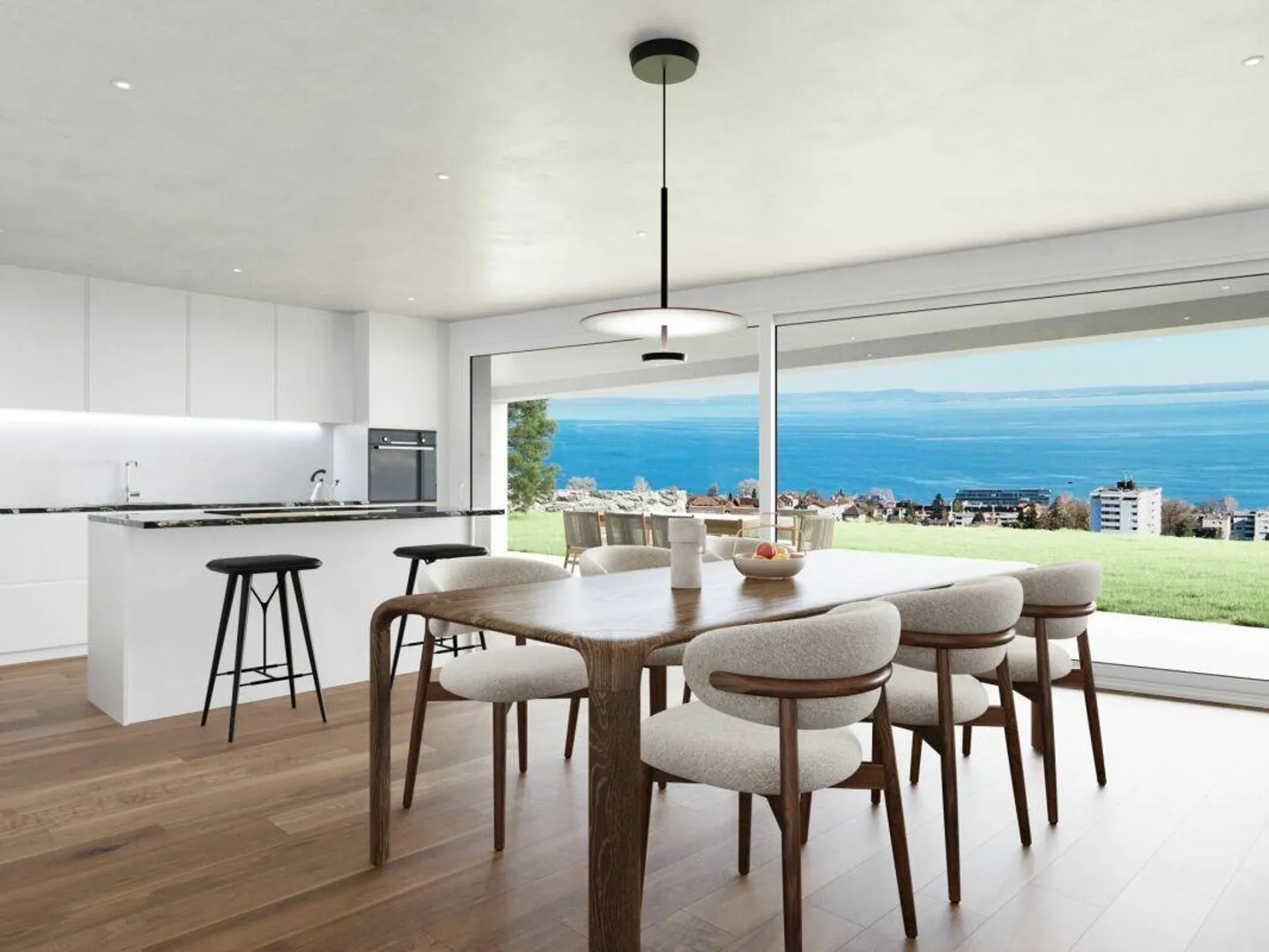 Neubau ZEPPELIN an bester Lage - Geschosswohnung mit spektakulärem Weitblick - Foto 3 von 6