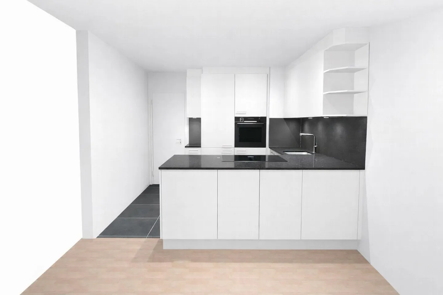 Modern 2.5-room apartment with new bathroom & new kitchen and balcony - Photo 3 of 11