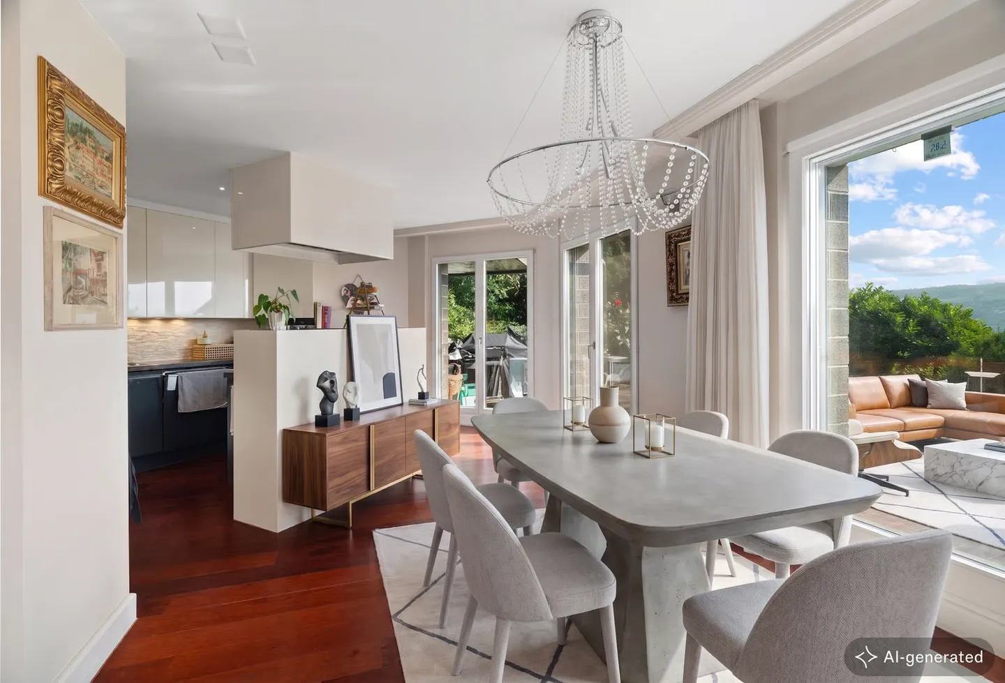 Appartamento esclusivo di 5,5 stanze con vista lago a Oberrieden - Foto 3 di 7