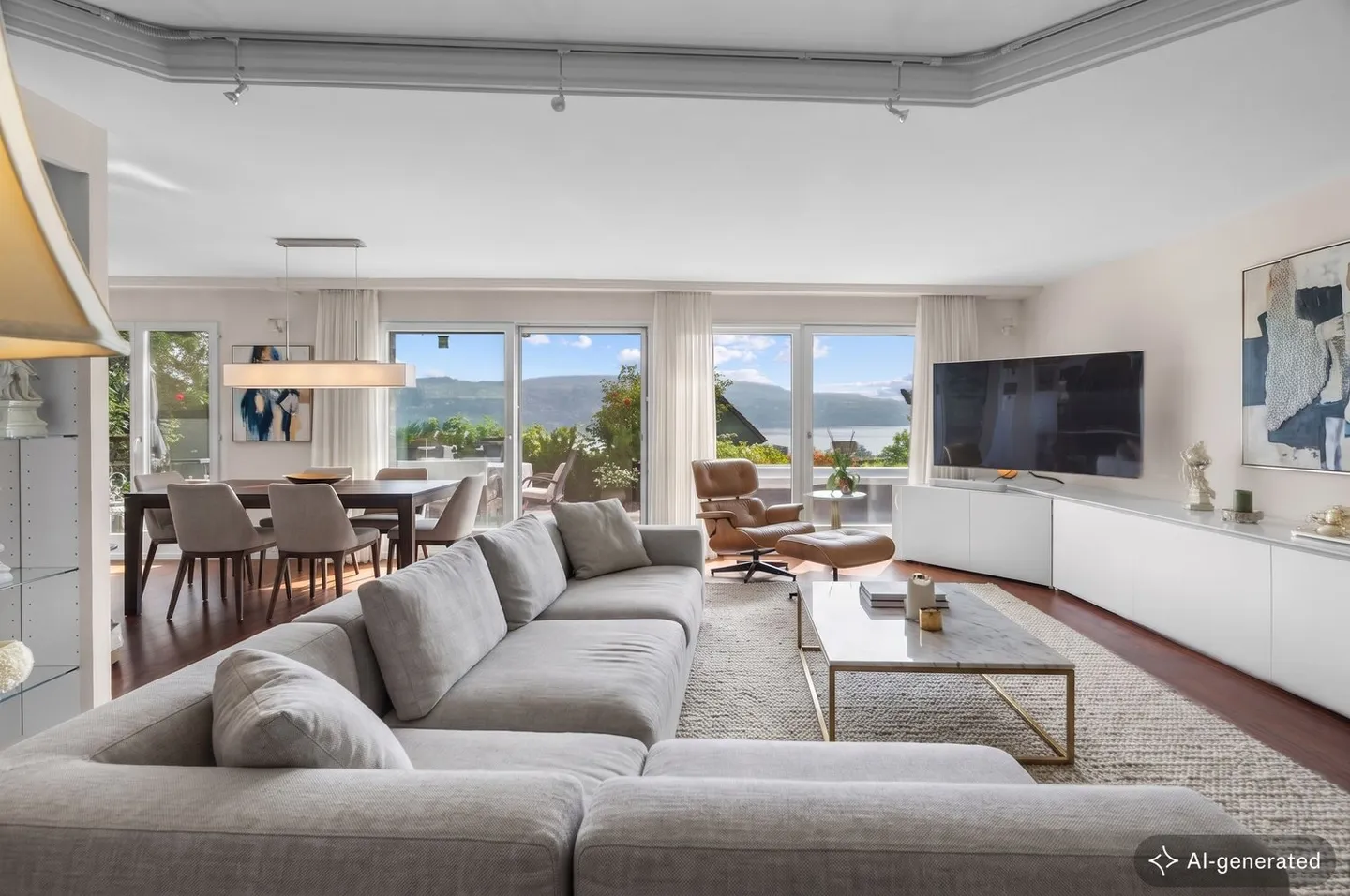 Appartamento esclusivo di 5,5 stanze con vista lago a Oberrieden - Foto 2 di 7