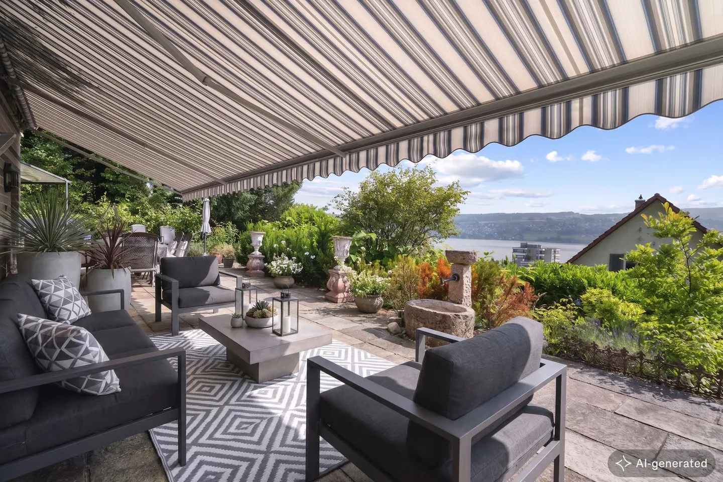 Appartamento esclusivo di 5,5 stanze con vista lago a Oberrieden - Foto 6 di 7