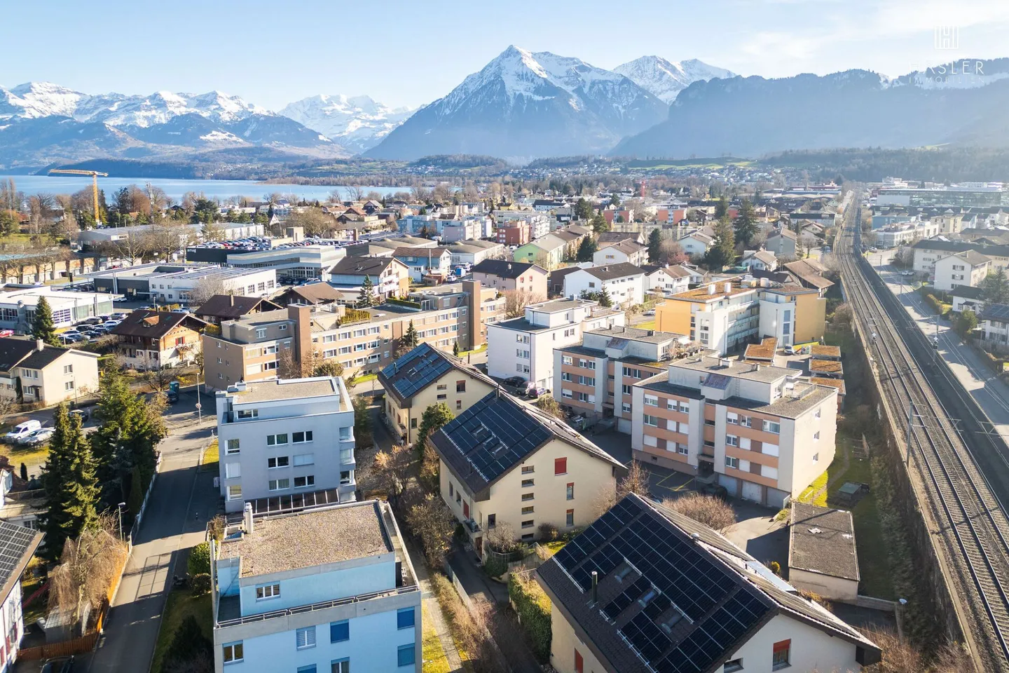 Appartement 4½ pièces bien entretenu près de la ville - Photo 1 sur 10