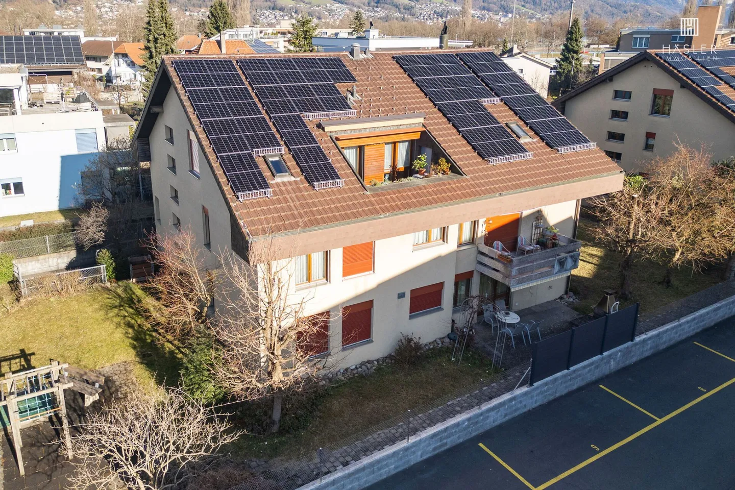 Appartement 4½ pièces bien entretenu près de la ville - Photo 2 sur 10