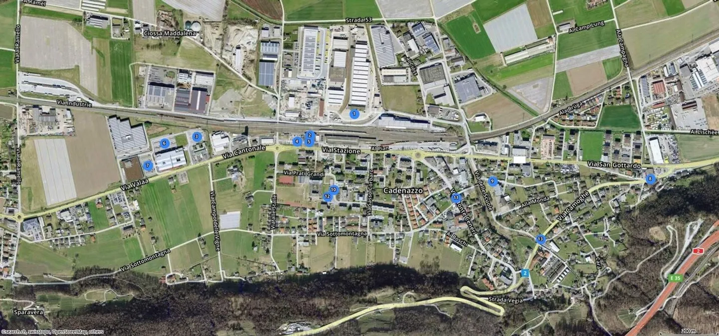 Terrain à bâtir tranquille à Cadenazzo - Photo 11 sur 11