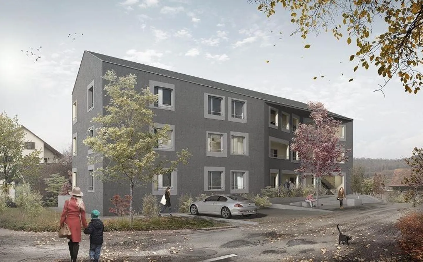 Stylische 2.5 Zimmer Neubauwohnung - Foto 1 von 9