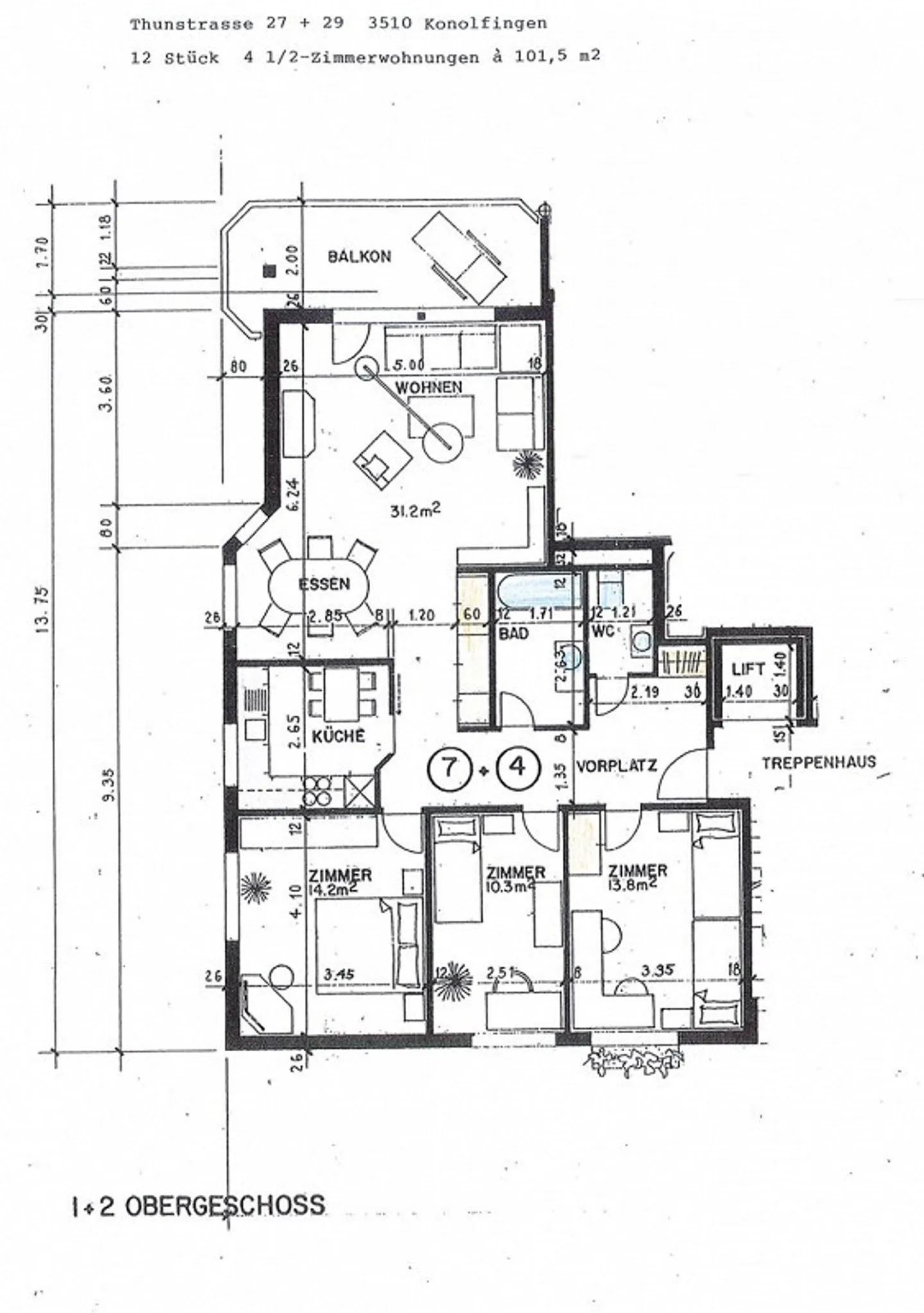Magnifique appartement de 4,5 pièces - Photo 10 sur 10