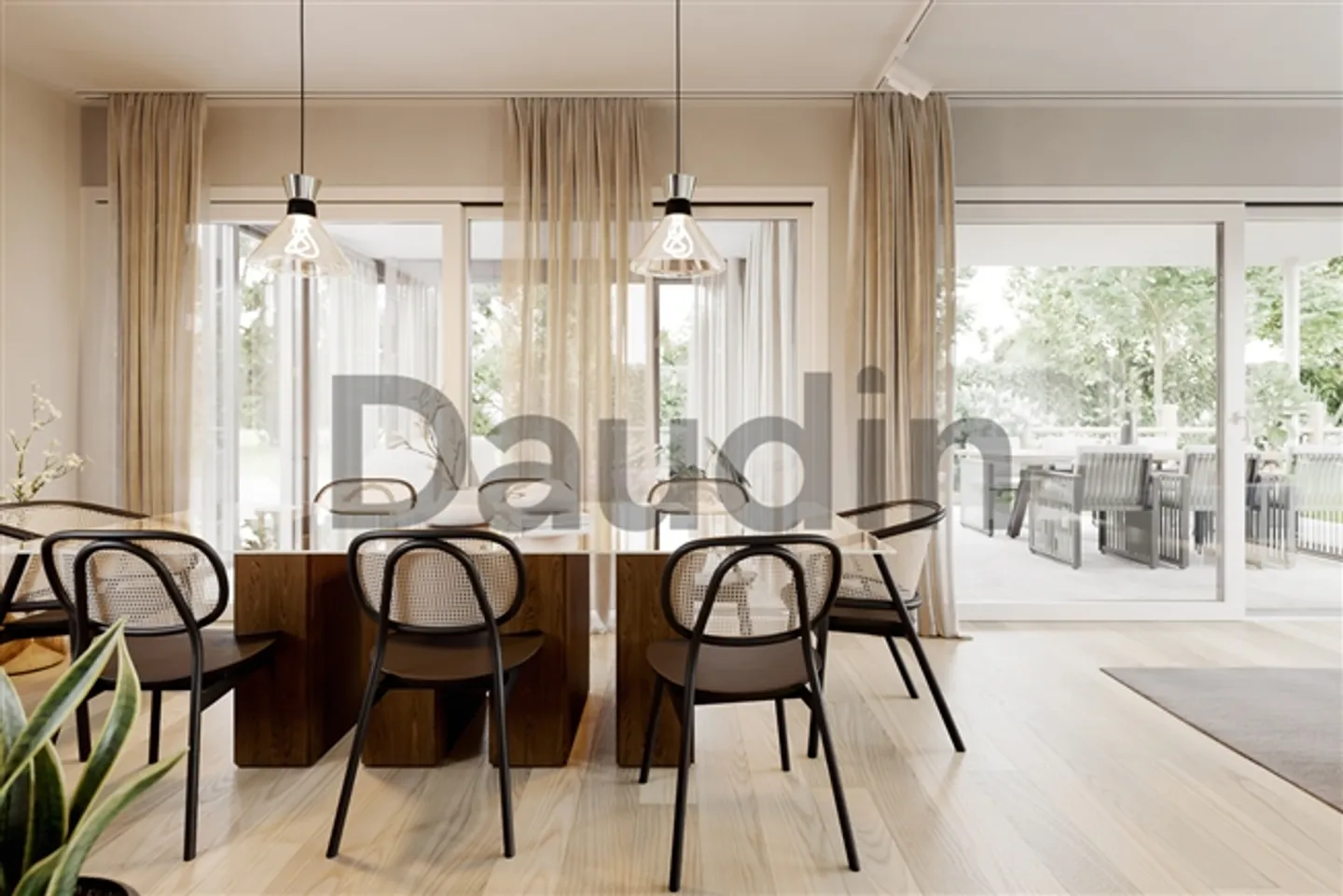 Appartement 4 pièces au rez-de-chaussée avec cave - Photo 3 sur 6