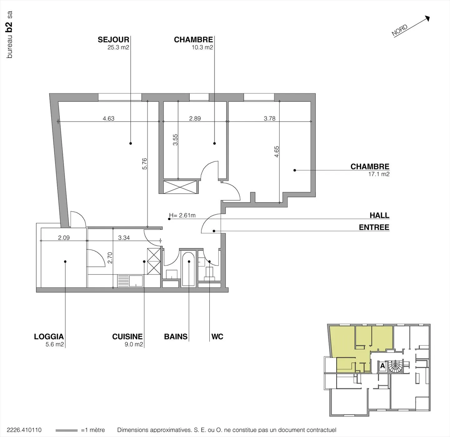 Appartement 4 pièces - Photo 4 sur 4