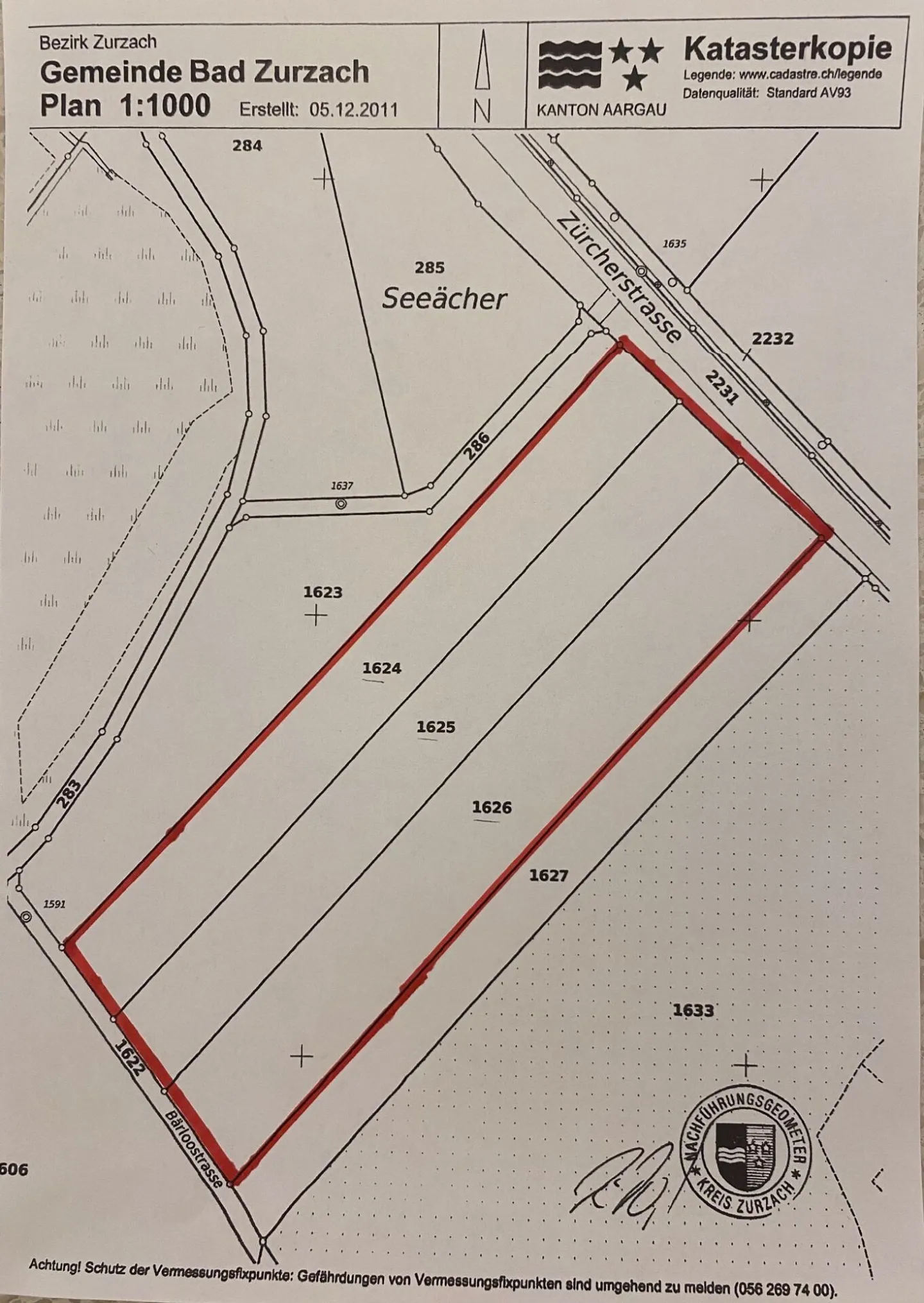 Terrain à bâtir dans la zone industrielle de Bad Zurzach - Photo 1 sur 1