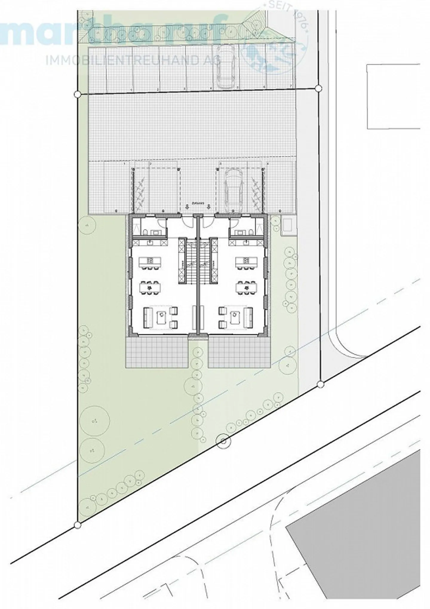 «Moderner Neubau Doppeleinfamilienhaus mit Bergsicht in Toplage» - Foto 8 von 10
