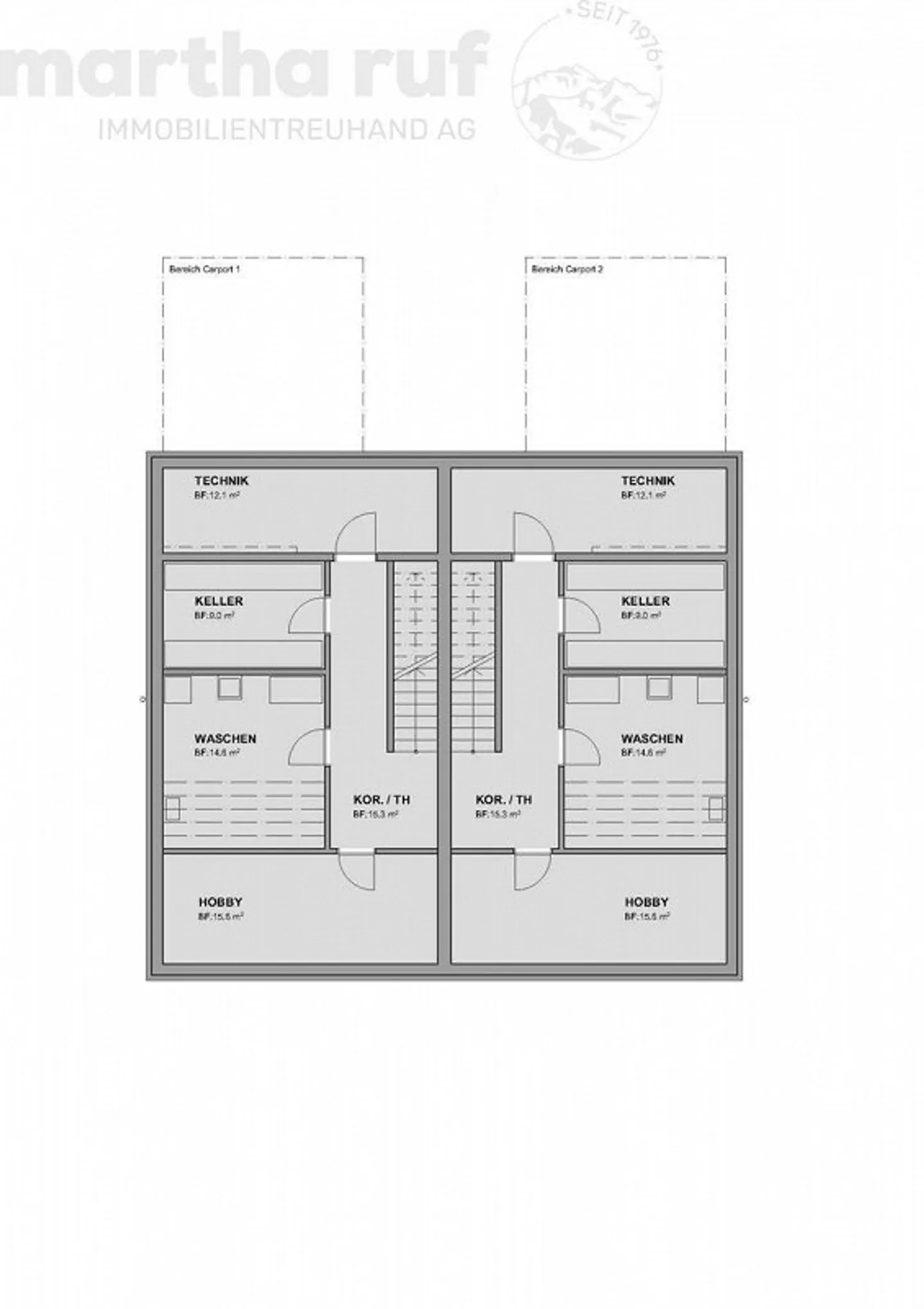 «Moderner Neubau Doppeleinfamilienhaus mit Bergsicht in Toplage» - Foto 7 von 10