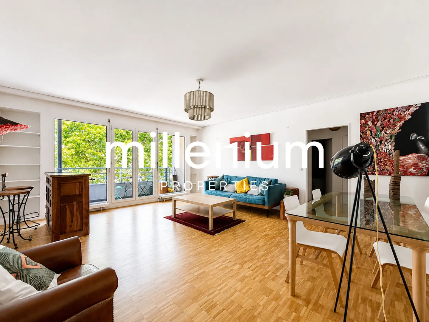 Magnificent furnished 4-room apartment with stunning view of the Rhône - Photo 6 of 14