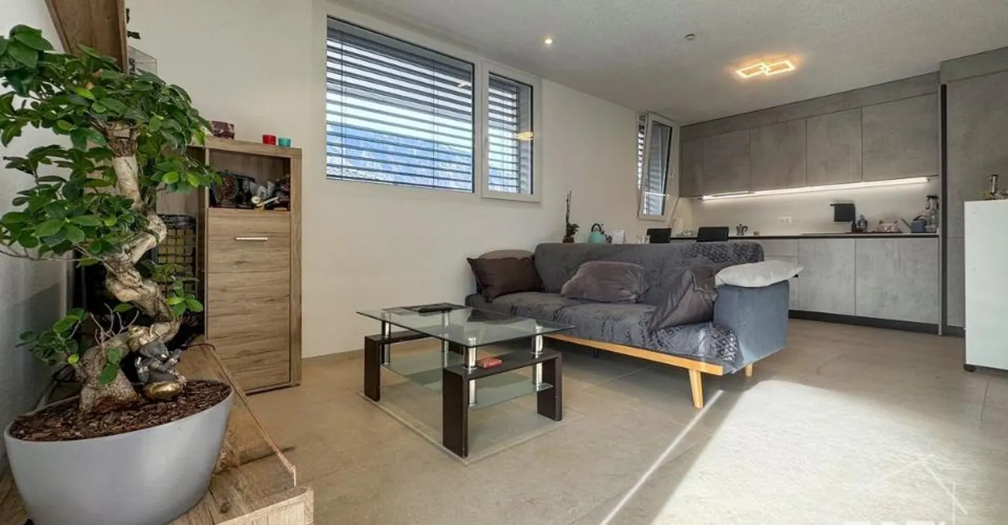 Collombey-Muraz : villa divisée en 2 logements avec piscine et terrasses - Foto 6 di 11
