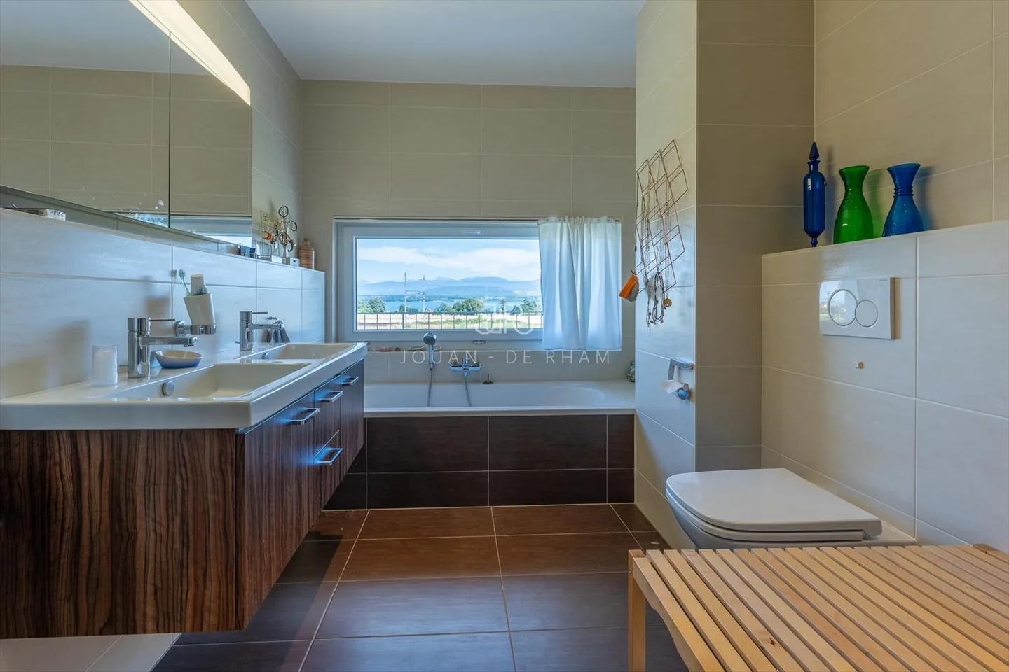 Magnifica vista sul lago - Casa nel villaggio di Founex - Foto 5 di 10