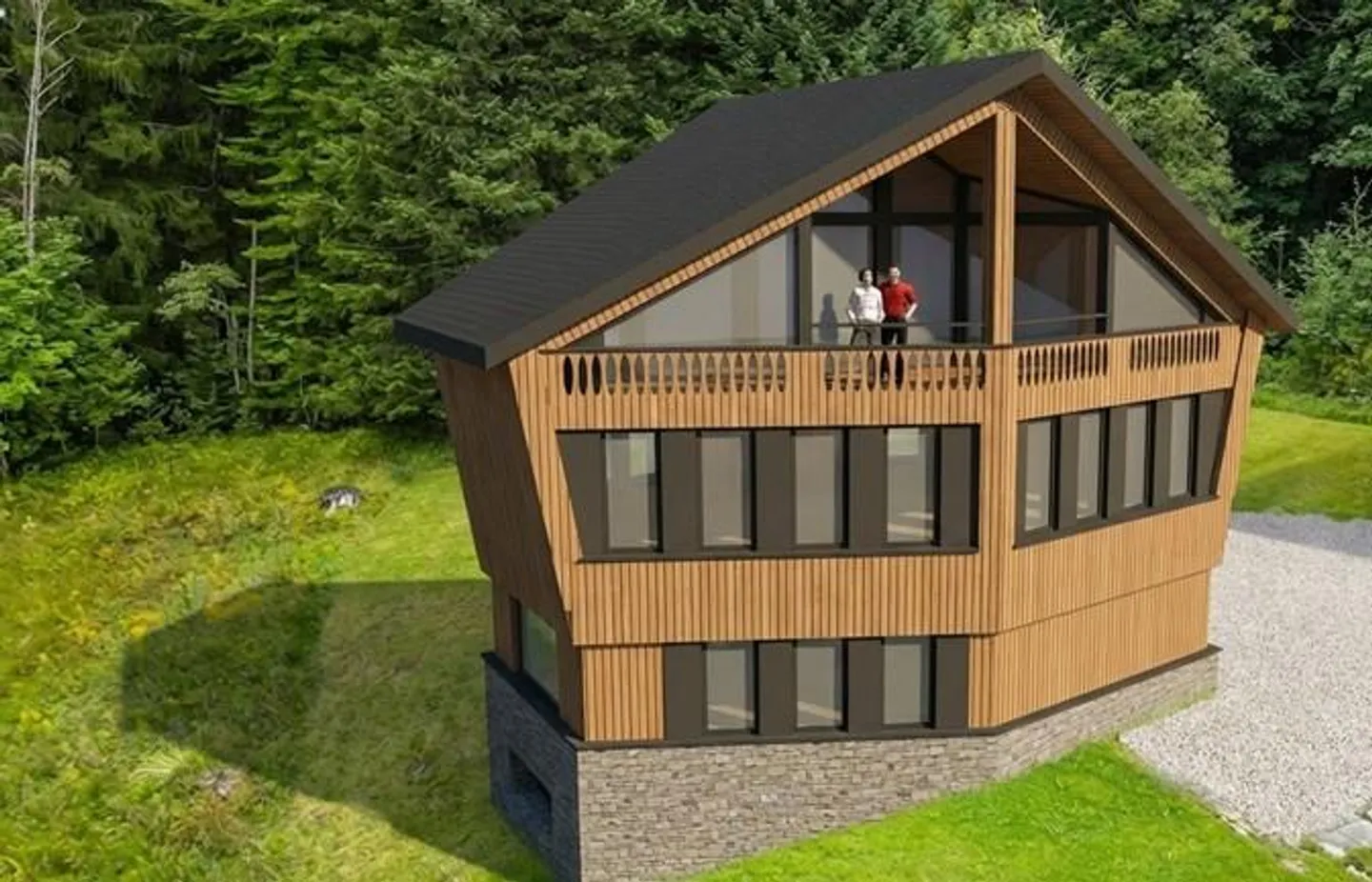 Terrain de construction de rêve au Mostelberg Sattel – avec étude de concept - Photo 2 sur 2