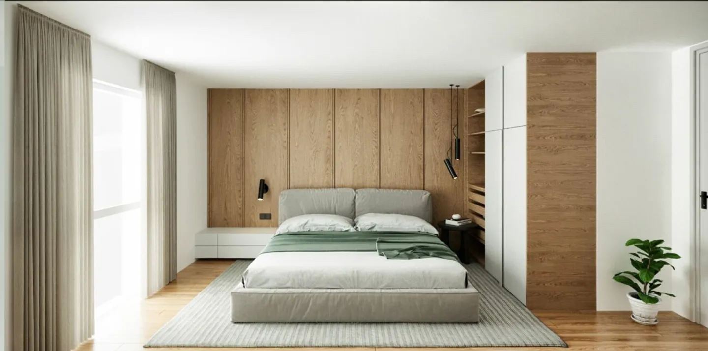 Appartement en attique élégant de 4,5 pièces avec cave et double garage - Photo 6 sur 13