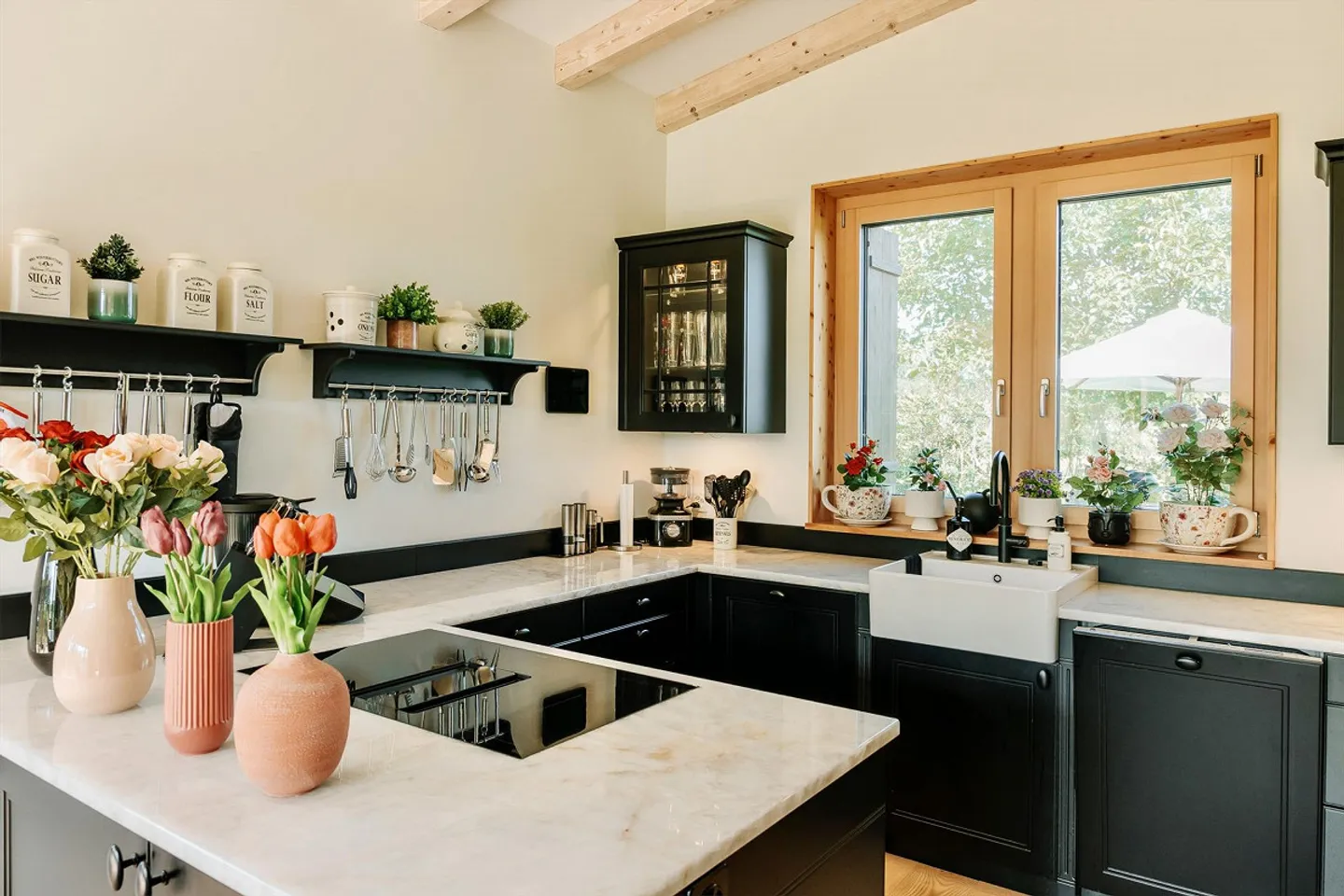 Maison de campagne moderne neuve avec équipements de luxe, vue dégagée et maison intelligente - Photo 7 sur 22